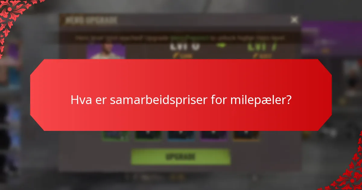 Hva er krysspromoteringer i milepælspriser?