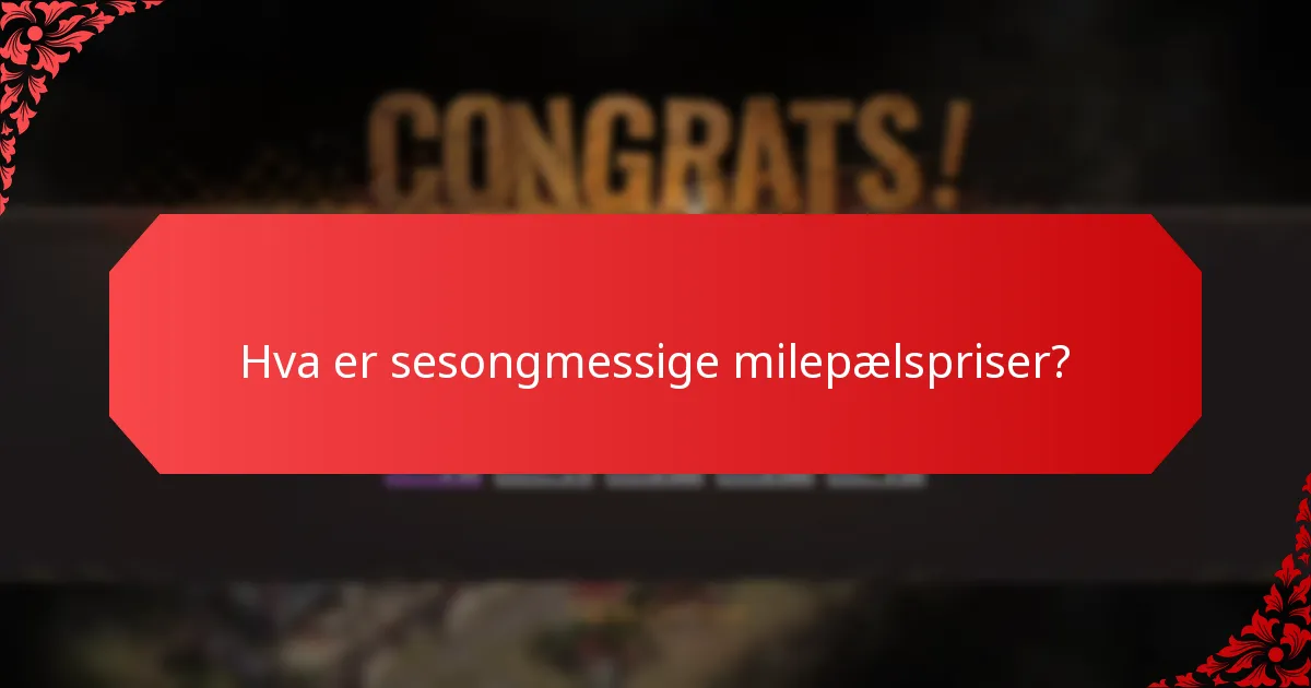 Hvordan fungerer kampanjehendelser for sesongmessige priser?
