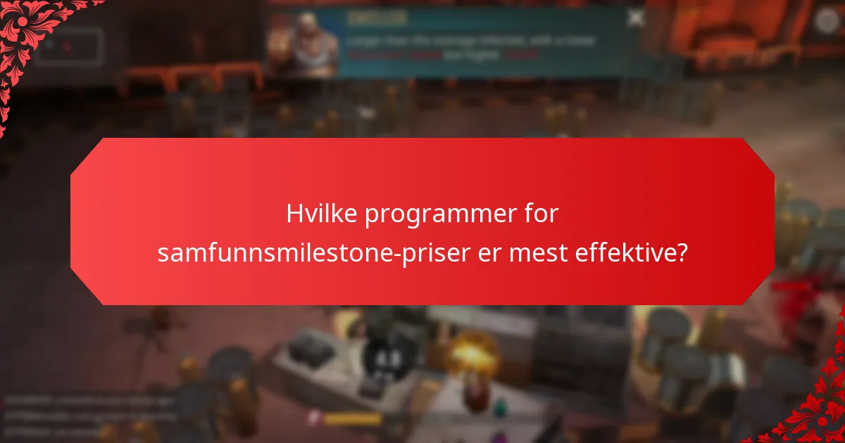 Hvordan bli involvert i initiativer for samfunnsmilestone-priser?