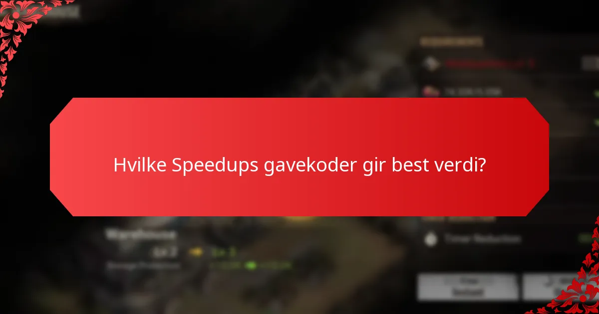 Hvordan bruke Speedups gavekoder effektivt?