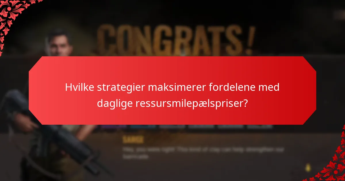 Hvor kommer daglige ressursmilepælspriser fra?