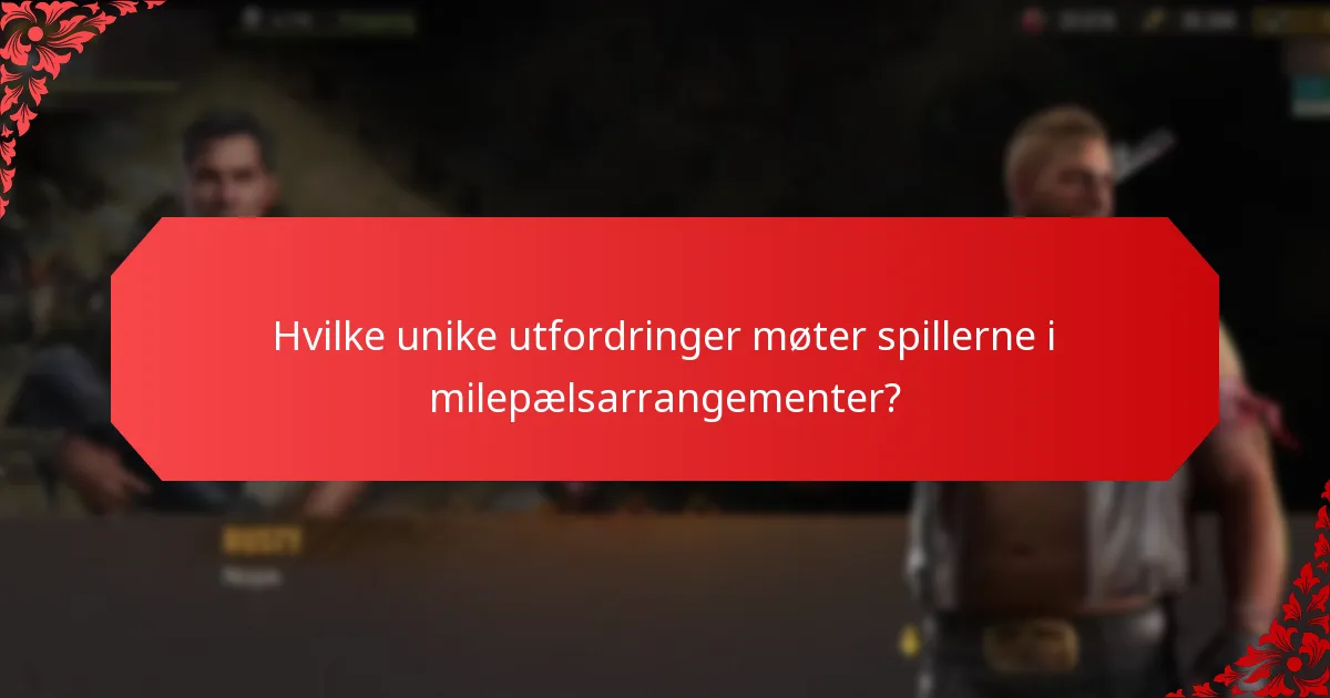 Hva er fordelene for spillere ved å delta i milepælsarrangementer?